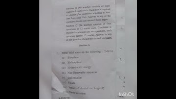 Question paper ##environmental ##b. a second semester ##2023