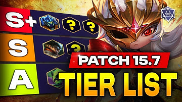 PATCH 15.7 TIER LIST for Teamfight Tactics | Best Comps & Full Meta Rundown