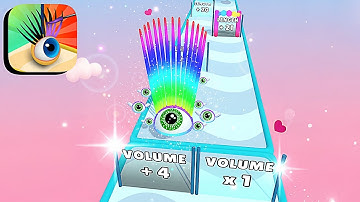 Dream Lashes - All Levels Gameplay (Levels 137–147) | Android & iOS