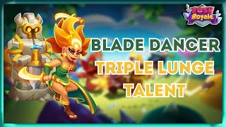 Blade Dancer Triple Lunge *TALENT* + *MAX*  Knight Statue | PvP | Rush Royale