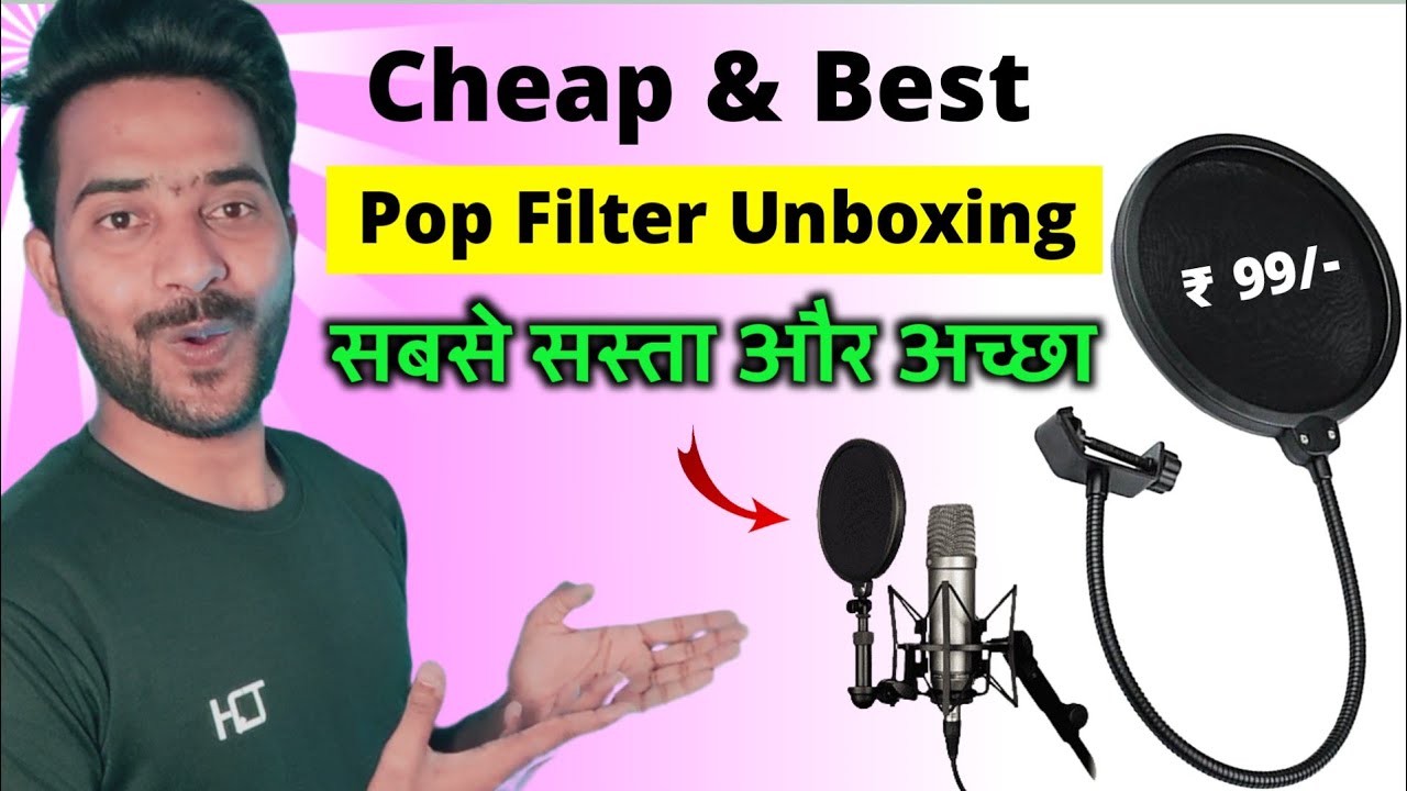 Cheap & Best Mic Pop Filter Unboxing Maono AUB00 Pop Filter