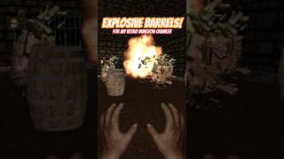 Explosive Barrels! 💥 #easyfpseditor #gamedev #indiegame #gaming #shorts