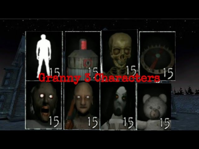 slenderman's freakish friends and family night on Game Jolt: granny 3 PC  Slenderina The Cellar 2 mode