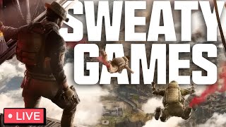 Surviving Super Sweaty Games in Warzone (Battle Royale)