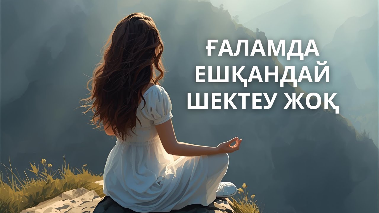 Сіз болашағыңызда не болатынын күтпейсіз, сіз жасайсыз 🌷