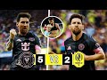 Messi Scores Hat-Trick in 5-2 Win vs Nashville ⚽
