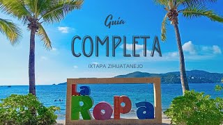 PLAYA LA ROPA¡Costos! ¿Que hacer? ¿dónde comer? LA MEJOR GUÍA ✅ PUEBLO MÁGICO ✨