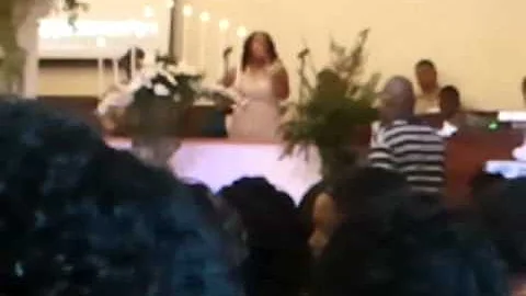 Amy Hilton singing the Lords Prayer