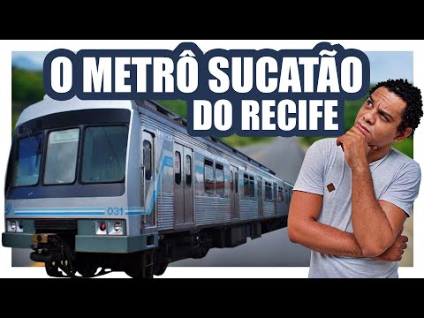 Como ir do AEROPORTO à RODOVIÁRIA do Recife, de METRÔ - VIAGEM DE TREM | EP #020