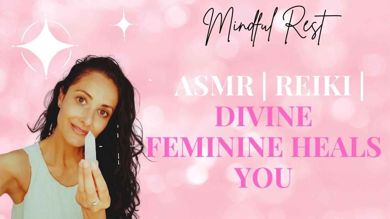ASMR | Reiki | Universal Divine Love Heals You (with rose quartz)