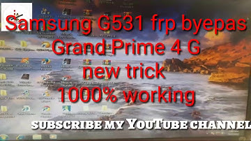 Samsung g531f frp reset Google account ADB mode 100% working