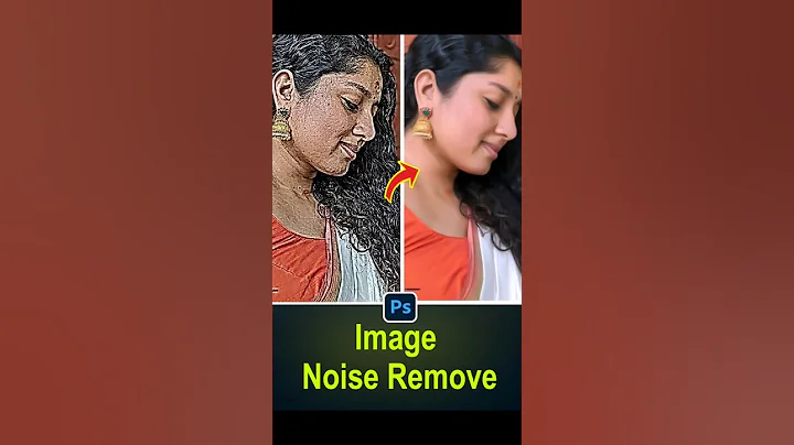 noise Remove in Photoshop #photoshop #shortshorts #adobephoto #logo #photoshoplightroom
