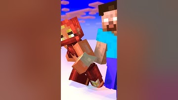 Herobrine chess egyptian girl in normal speed | Minecraft animation |#meme #virel #shorts #herobrine