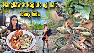 Nangilaw at Nagluto ako ng Iba't ibang klase ng Isda #fypシ #simplelife #seafood