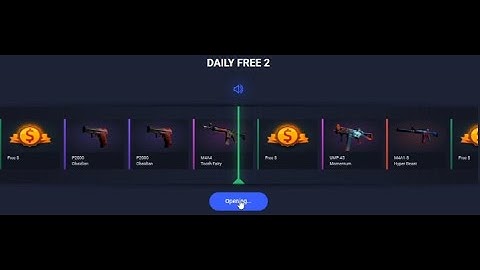CSGOCASES.COM 20+ Free cases!