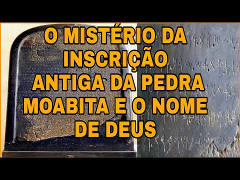 Vídeo: Onde foi encontrada a pedra moabita?