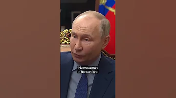Putin Says Iranian President Raisi Was A Reliable Partner 