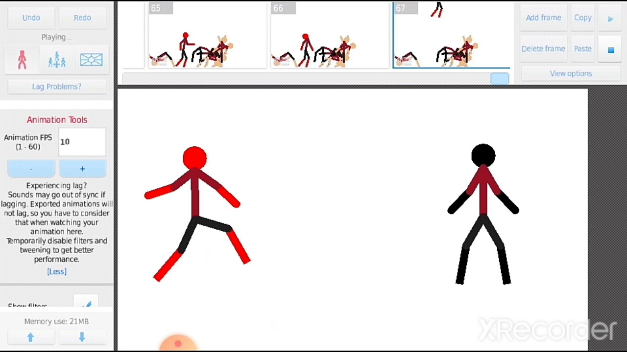 Trying my 1st animation =3 - YouTube