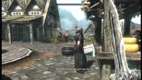 Skyrim Shout Demonstration: Unrelenting Force (Mild Spoilers)