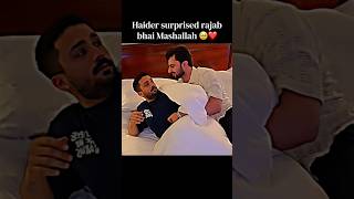 Haider Is Back! 🔥😎 Rajab Butt Ke Sath