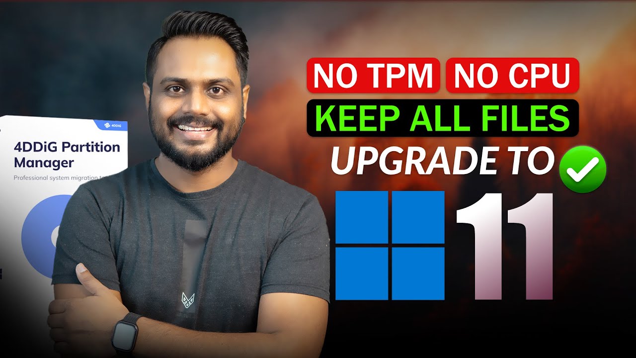 Upgrade to Windows 11 25H2 with 1 Click! No USB, No TPM, No CPU Limits ...
