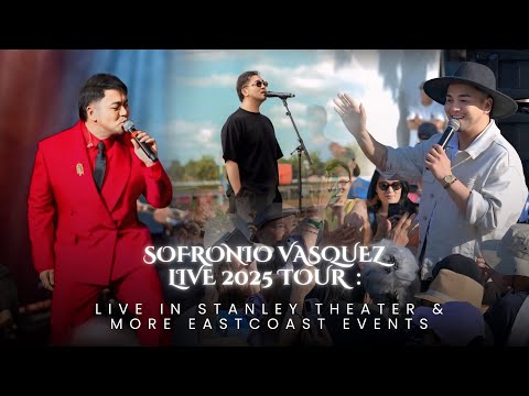 Concert in Utica & Events in Eastcoast - Sofronio Vasquez | June 2025