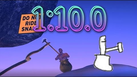 Getting Over It Former WORLD RECORD in 1:10.032