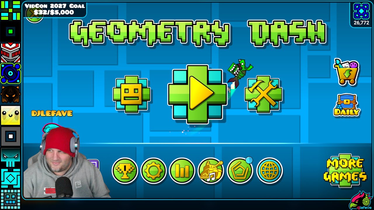 Geometry Dash Viewer Level Requests (!add Level ID) - YouTube