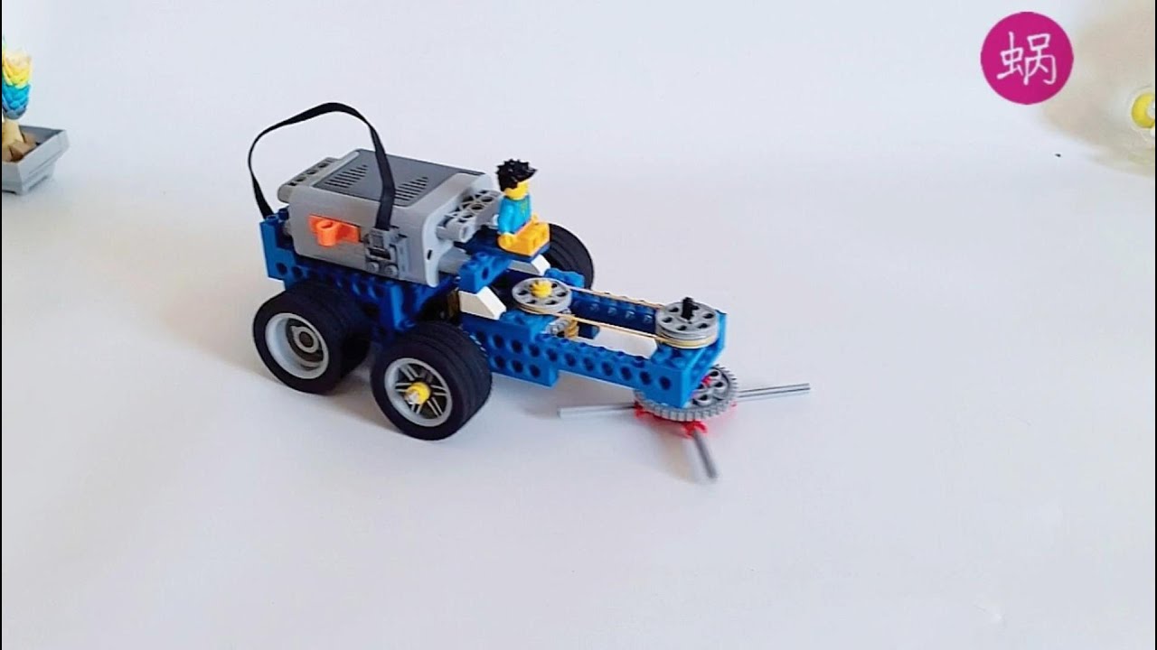 LEGO 9686 | Road sweeper🚧🚩 - YouTube