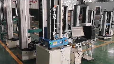 5KN Single Column Electromechanical Computerised Rubber Tensile Testing Machine