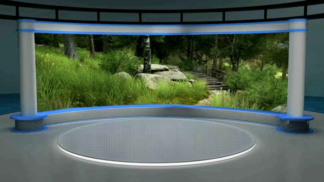 Talkshow Virtual Studio Background, tv Studio Background #bsmotion - YouTube