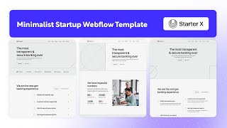 Clean Startup Website Template | Starter X - BRIX Templates
