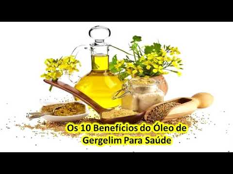 Vídeo: Os benefícios e malefícios do óleo de gergelim