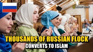 SHOCKING THE WORLD! Tens of Thousands of Russians in Flocks Convert to Islam