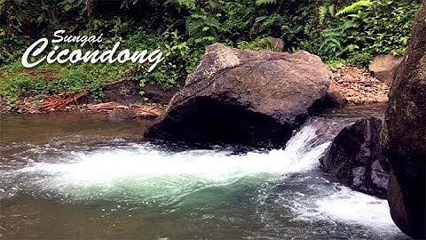 Pesona Sungai Cicondong Menuju Destinasi Wisata