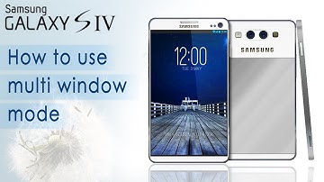 Samsung Galaxy S4: How To Turn On The Multi Window Mode (HD Video) - Preview