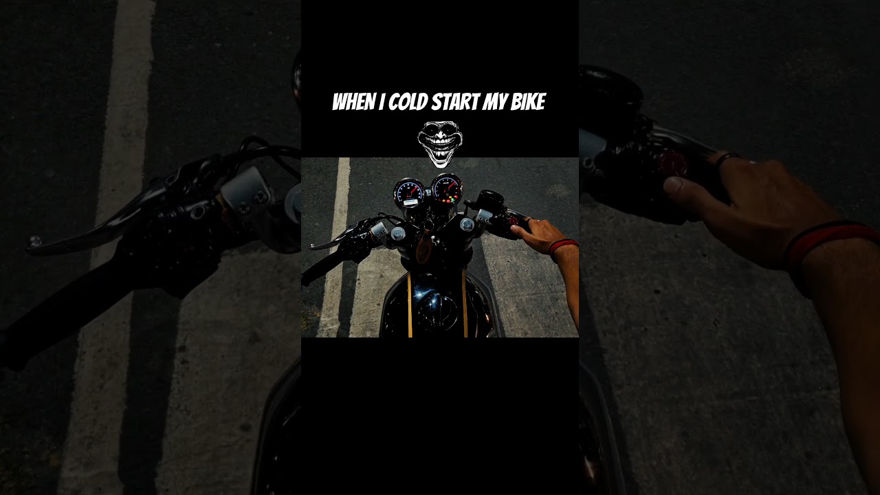 GT 650 when Cold start 💀#gt650#royalenfield#continetalgt650 #bike #650twins#edits#andrast