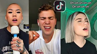 Singing in front of friends and family
