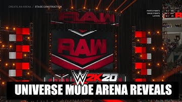 WWE 2K20 - Universe Mode - RAW & Smackdown Arena Reveal