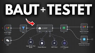 🤯 AI BUILDS and TESTS your N8N workflows!! (N8N-MCP + CLAUDE)