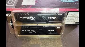 KIngston HyperX Fury 8GB 3200MHz DDR4 CL16 , All details, unboxing and Deal Rs.2999