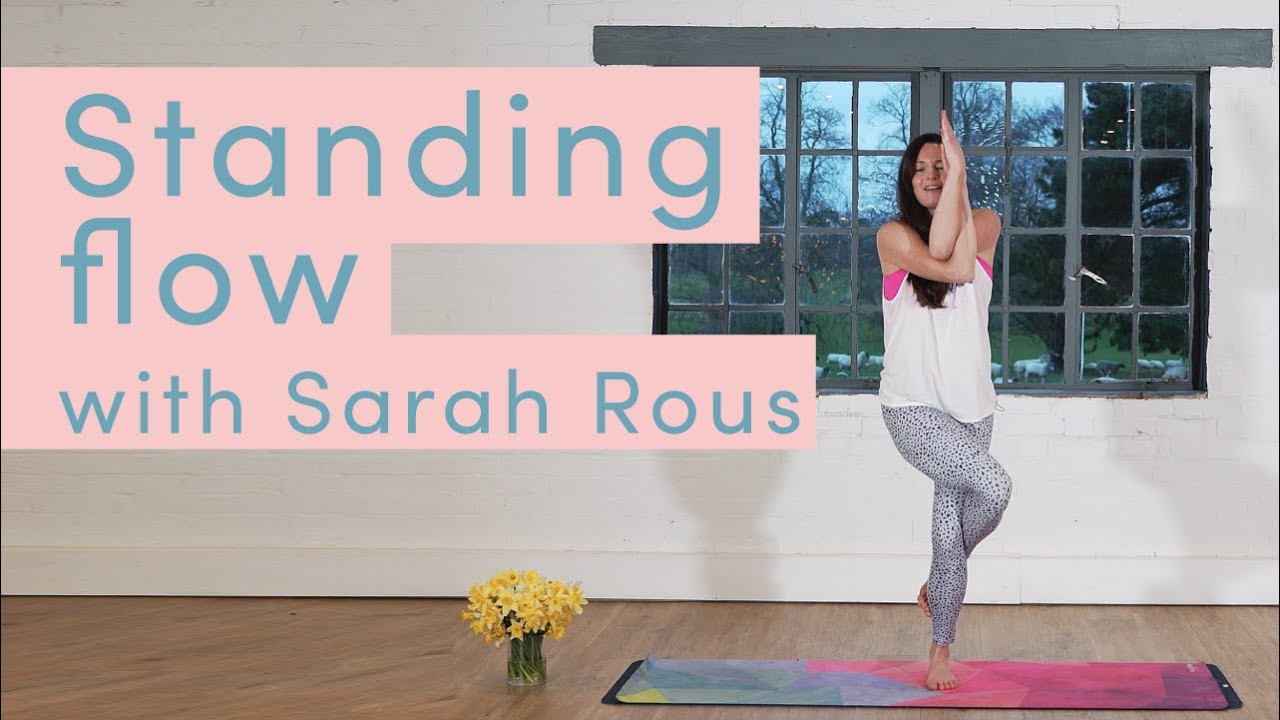 Standing Flow - no mat needed! | 10-minute home yoga practice | Henham Yoga Studio