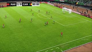 Morocco U17 vs Cameroon U17 | AFCON U17 2026 | PES 21 Simulation