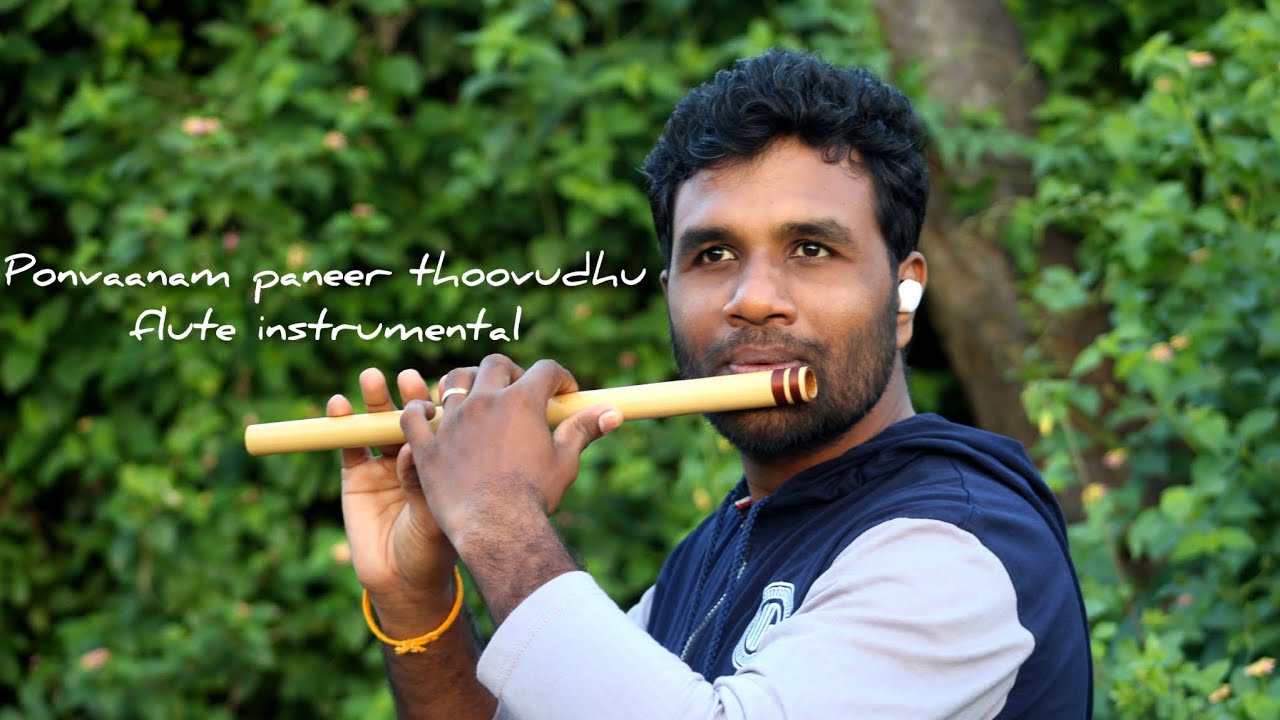 Ponvaanam panneer thoovuthu  Instrumental Cover  Flute ramanan  ftquencreation9923