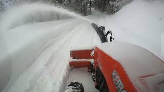 Blowing snow until my battery dies. by Mark Holbrook 6,631 views 1 year ago 1 hour, 51 minutes