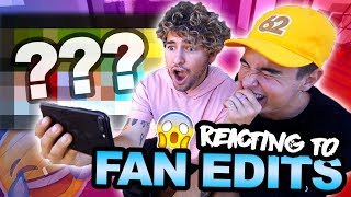 REACTING TO FAN EDITS (HILARIOUS)