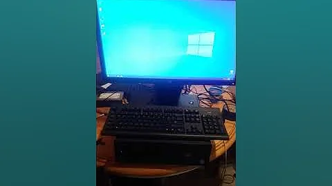 HP ProDesk 600 G1 Boot Up