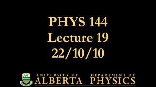 PHYS 144 Lecture 19: 2D Collisions and Dark Matter