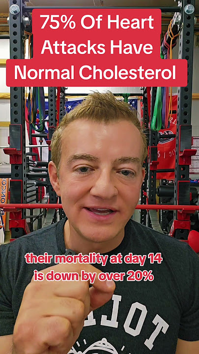 Why Do 75% Of Heart Attacks Have Normal Cholesterol? #heartattack #cholesterol