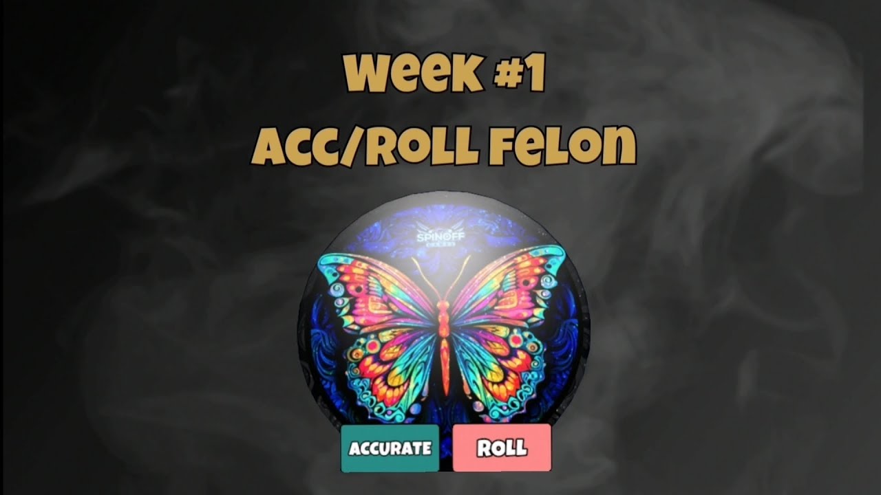Shot of the Week #1 / Acc Roll Felon 🏼 - YouTube